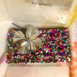 MAC sequin bag -  limited edition - brand new!!!
